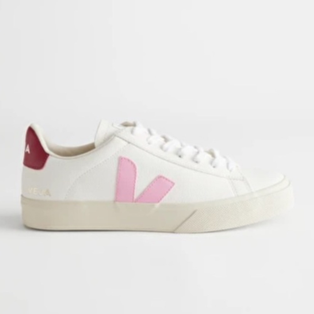 Veja burgundy and pink
